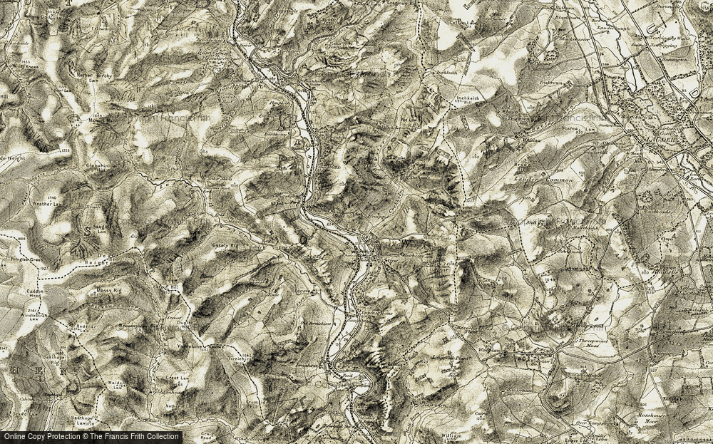 Old Map of Killochyett, 1903-1904 in 1903-1904