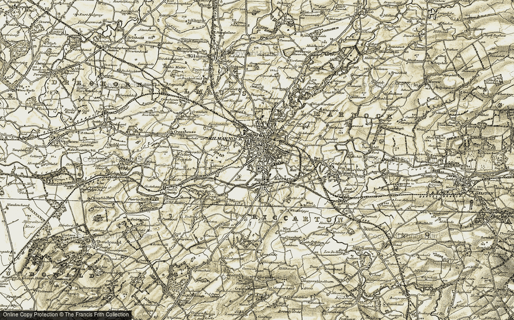 Old Map of Kilmarnock, 1905-1906 in 1905-1906