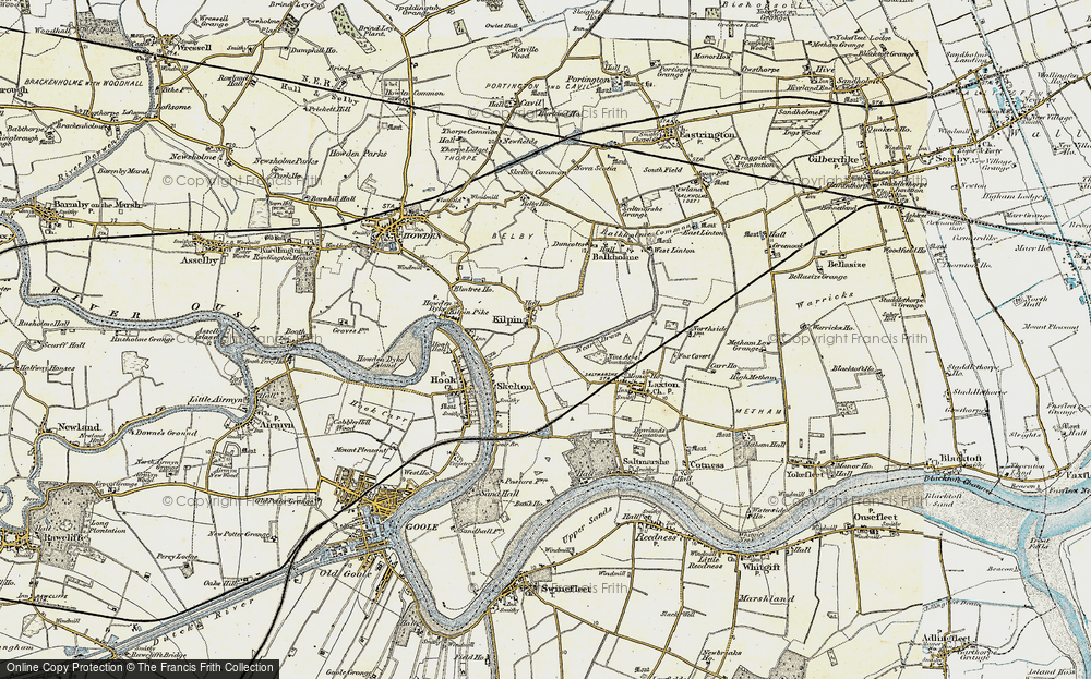 Old Map of Kilpin, 1903 in 1903