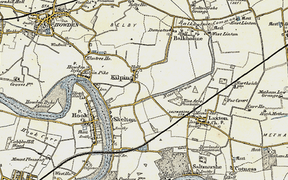 Old map of Kilpin in 1903