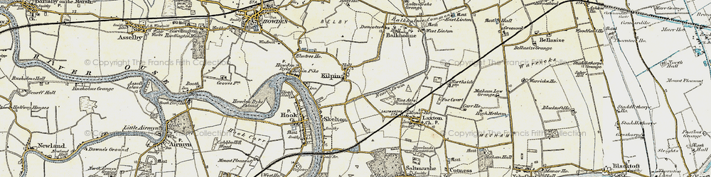Old map of Kilpin in 1903
