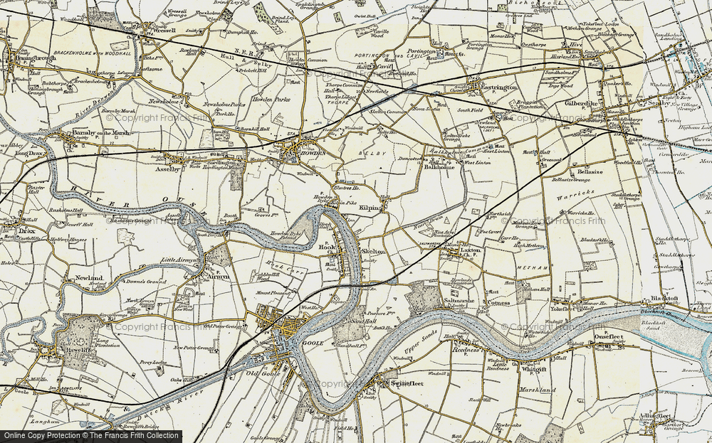 Old Map of Kilpin Pike, 1903 in 1903
