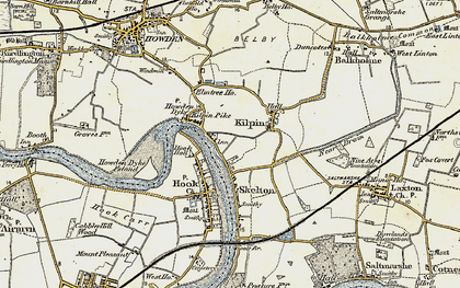 Old map of Kilpin Pike in 1903