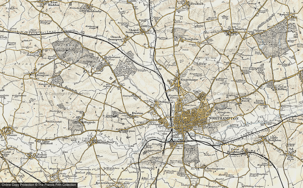 Old Map of King's Heath, 1898-1901 in 1898-1901