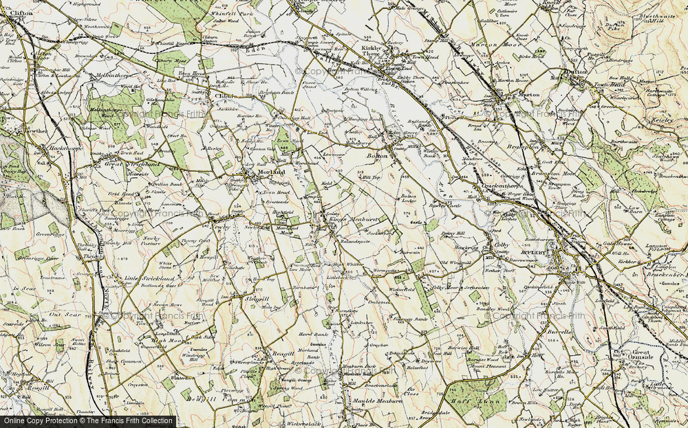 Old Map of King's Meaburn, 1901-1904 in 1901-1904