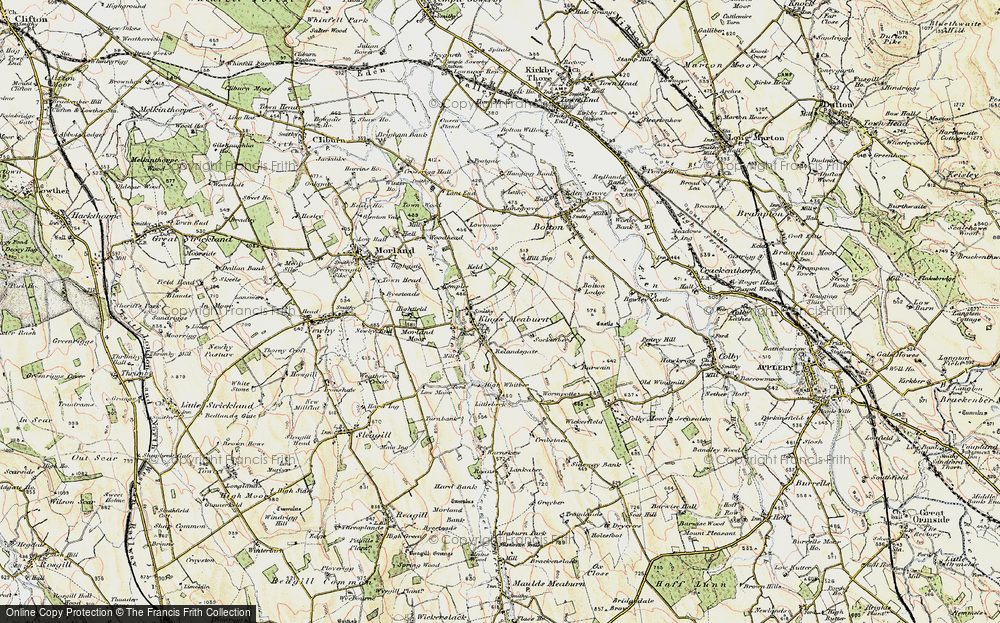 Old Map of Historic Map covering Littlebeck in 1901-1904