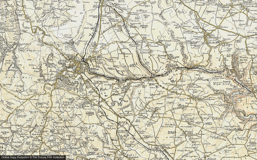 Old Map of King Sterndale, 1902-1903 in 1902-1903