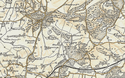 Old map of Kinghay in 1897-1899