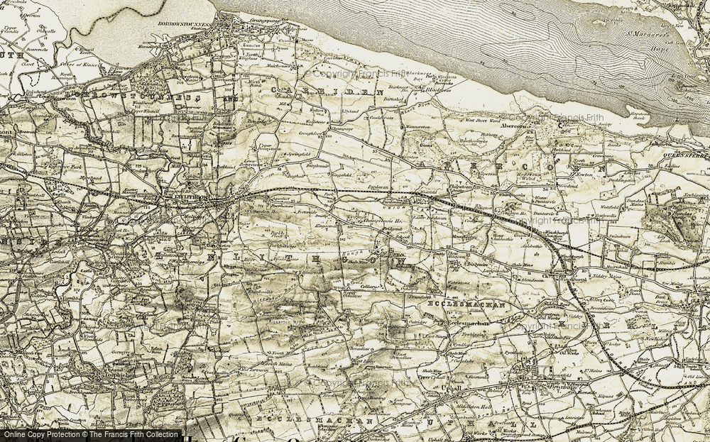 Old Map of Kingscavil, 1904-1906 in 1904-1906