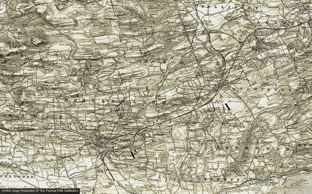 Old Map of Kingseat, 1903-1906 in 1903-1906