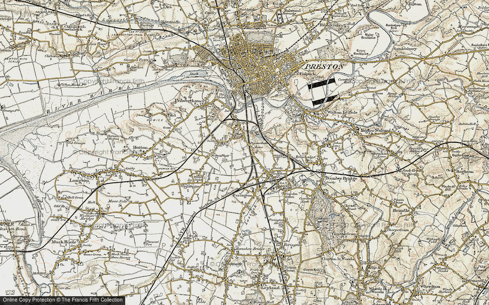 Old Map of Kingsfold, 1903 in 1903