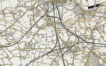 Old map of Kingsfold in 1903