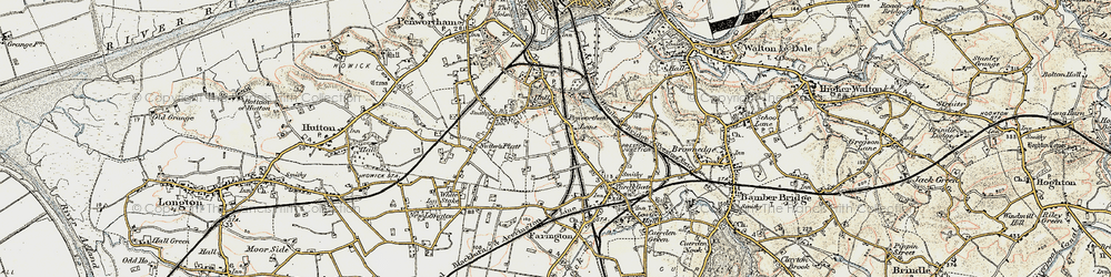 Old map of Kingsfold in 1903