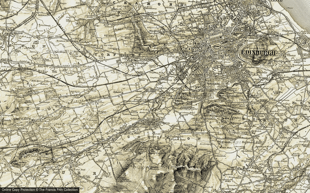 Old Map of Kingsknowe, 1903-1904 in 1903-1904