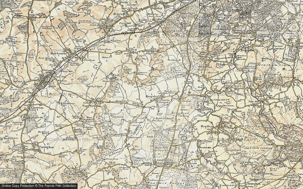 Old Map of Kingsley, 1897-1909 in 1897-1909