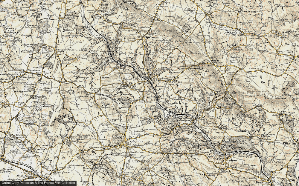 Old Maps of Kingsley Holt, Staffordshire - Francis Frith