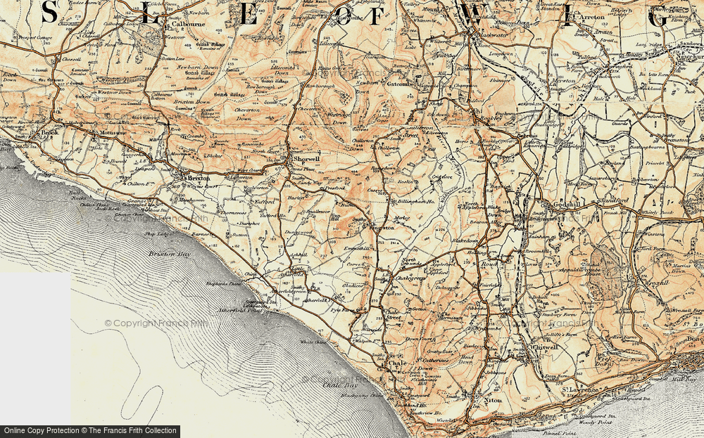 Old Map of Historic Map covering Beckfield Cross in 1899-1909