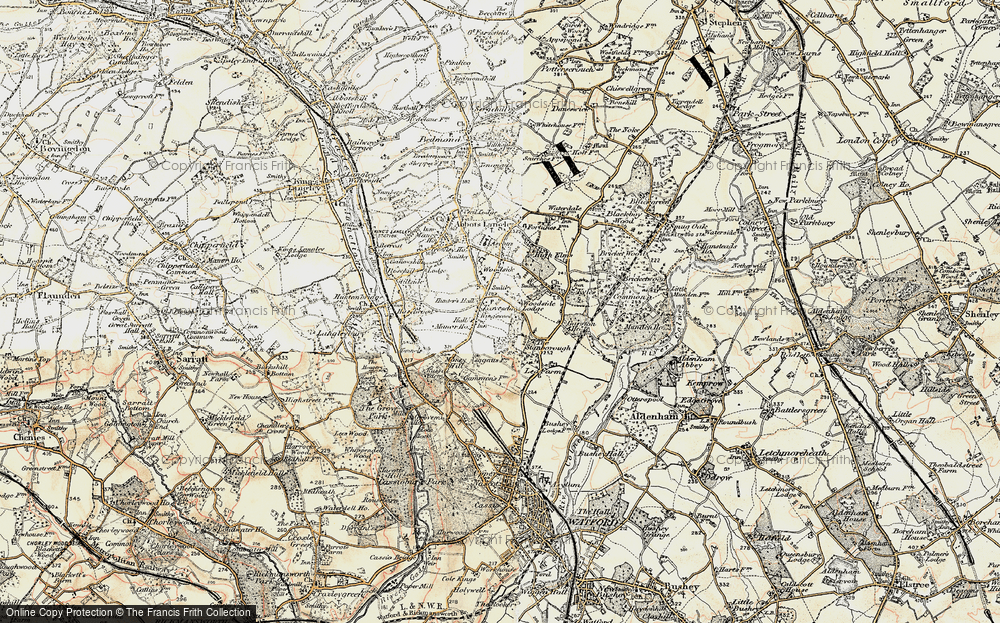 Old Map of Kingswood, 1897-1898 in 1897-1898