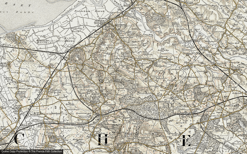 Old Map of Kingswood, 1902-1903 in 1902-1903