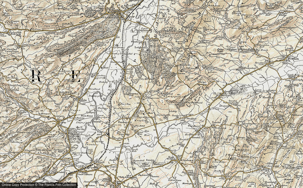 Old Map of Kingswood, 1902-1903 in 1902-1903