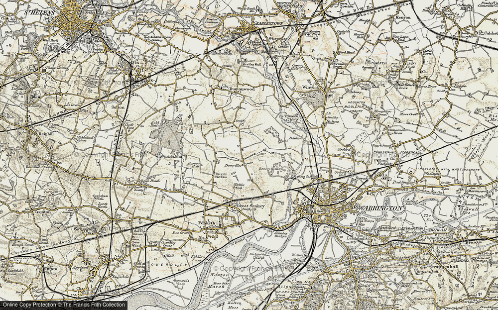 Old Map of Kingswood, 1903 in 1903