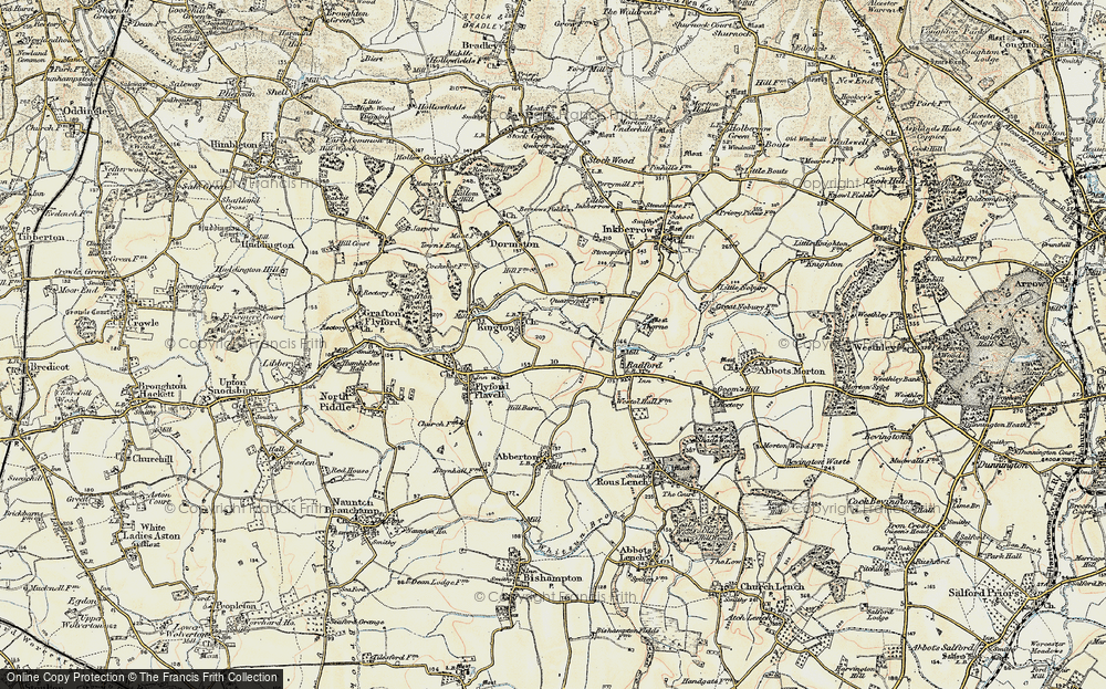 Old Map of Kington, 1899-1902 in 1899-1902