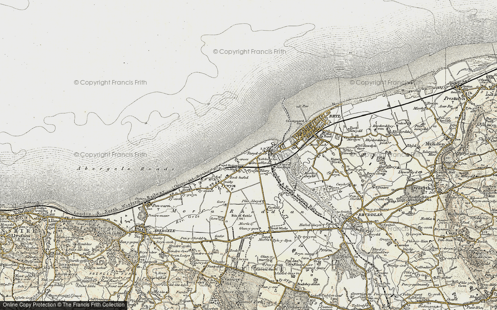 Old Map of Kinmel Bay, 1902-1903 in 1902-1903
