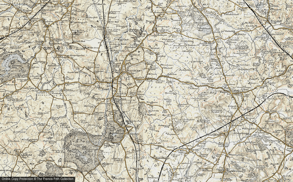 Old Map of Kinsey Heath, 1902 in 1902