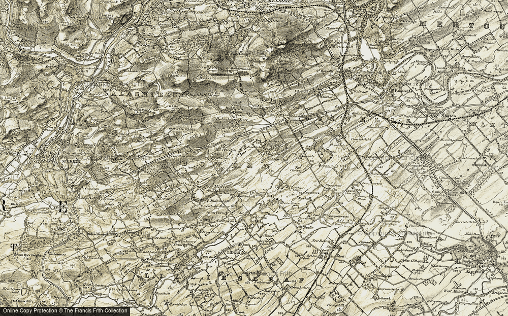Old Map of Kippilaw, 1901-1904 in 1901-1904
