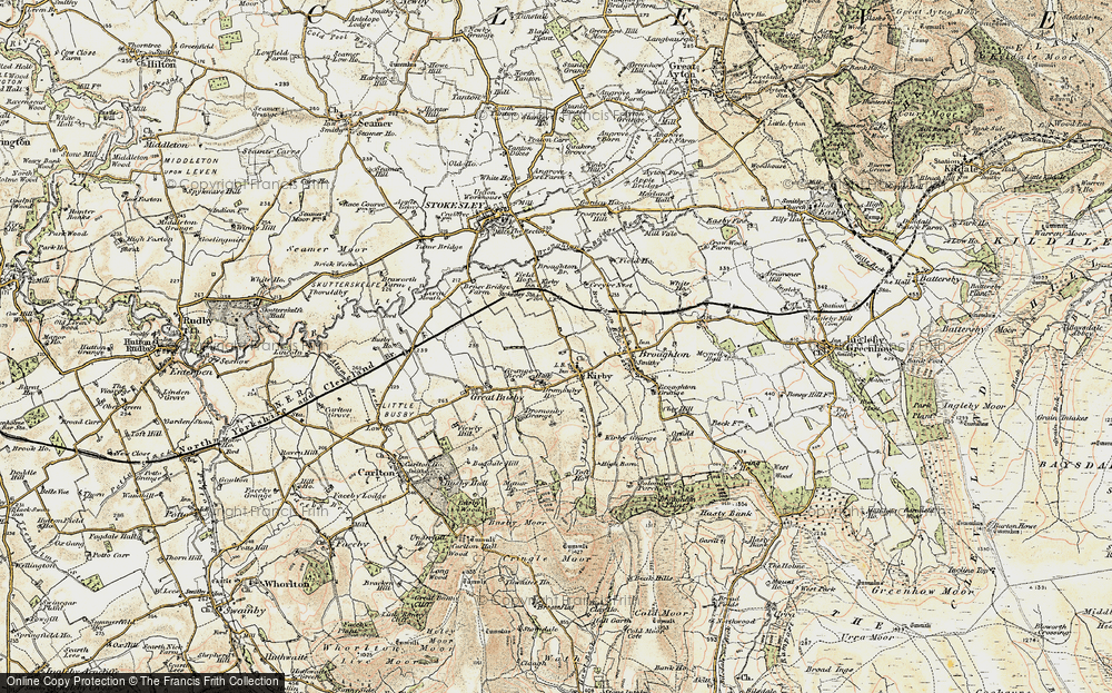 Old Map of Kirkby, 1903-1904 in 1903-1904