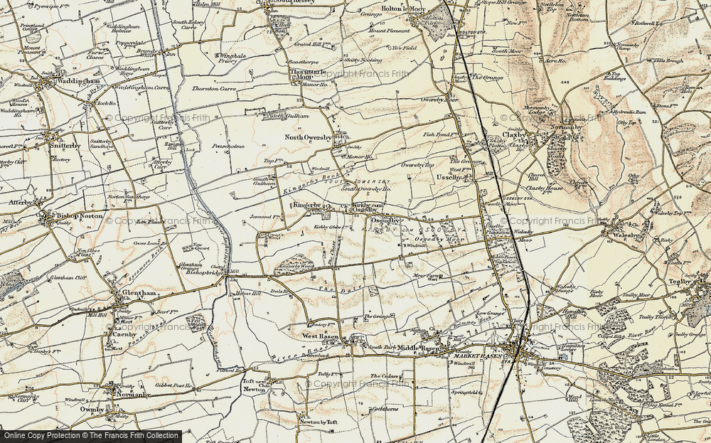 Old Map of Kirkby, 1903 in 1903