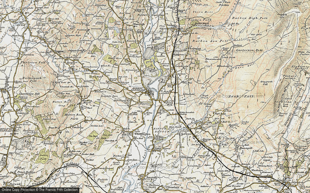 Old Map of Kirkby Lonsdale, 1903-1904 in 1903-1904