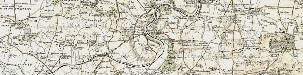 Old map of Kirkham in 1903-1904