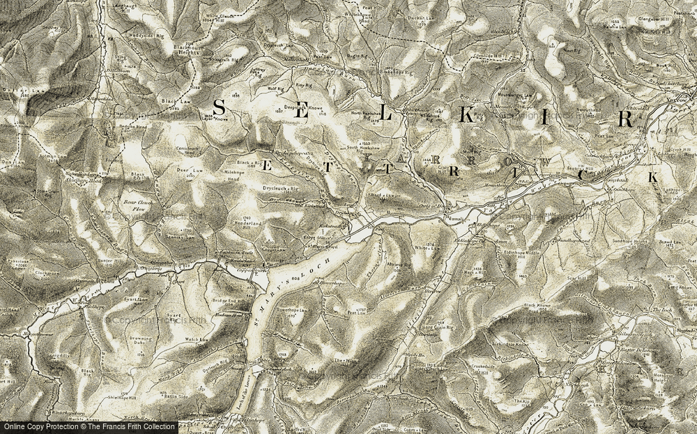 Old Map of Kirkstead, 1904 in 1904