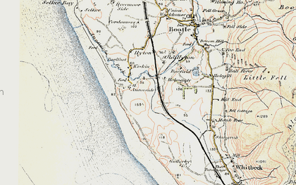 Old map of Kiskin in 1903-1904