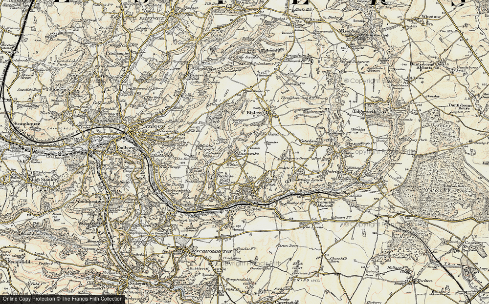 Old Map of Kitlye, 1898-1899 in 1898-1899