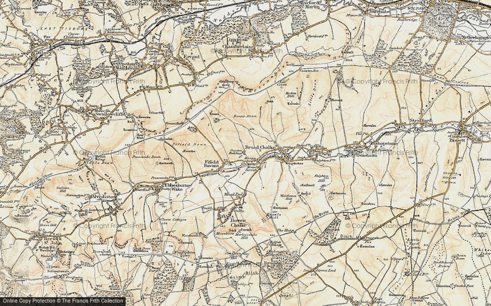 Old Map of Knapp, 1897-1909 in 1897-1909