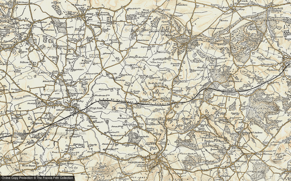 Old Map of Knapp Hill, 1897-1899 in 1897-1899