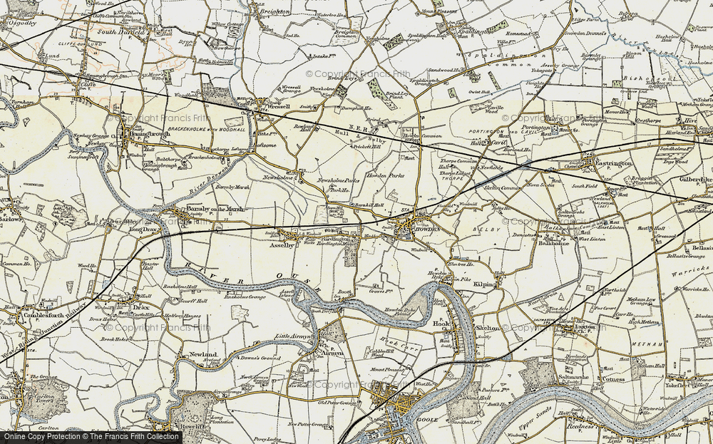 Old Map of Knedlington, 1903 in 1903