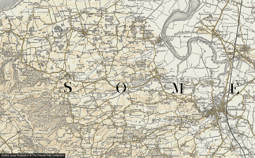 Old Map of Knoll Green, 1898-1900 in 1898-1900