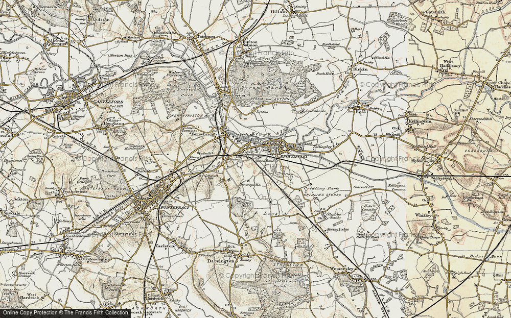 Old Map of Knottingley, 1903 in 1903