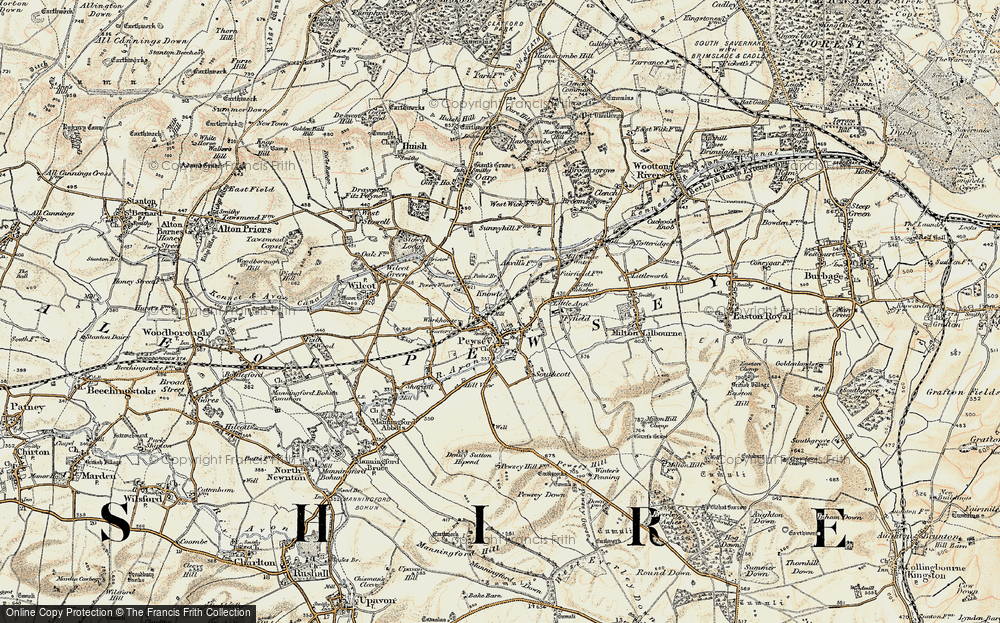Old Map of Knowle, 1897-1899 in 1897-1899