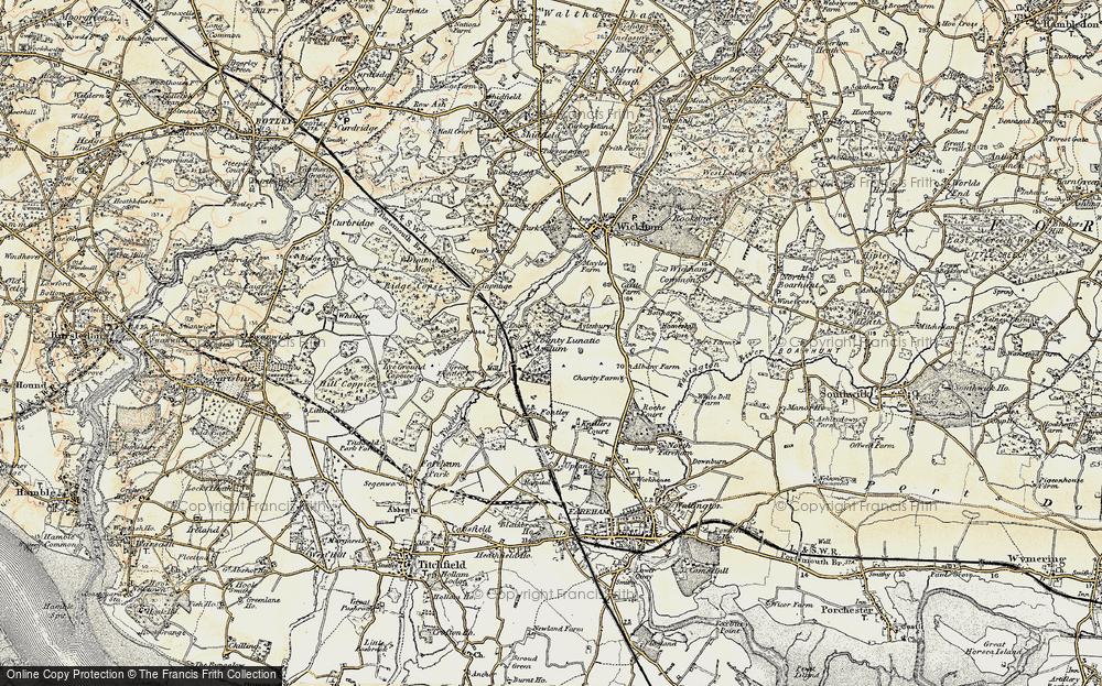 Old Map of Knowle, 1897-1899 in 1897-1899