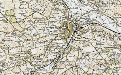 Old map of Knowle Park in 1903-1904