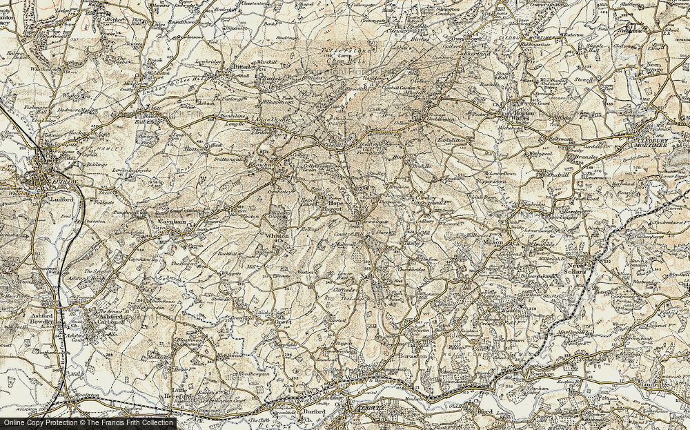 Old Map of Knowlegate, 1901-1902 in 1901-1902
