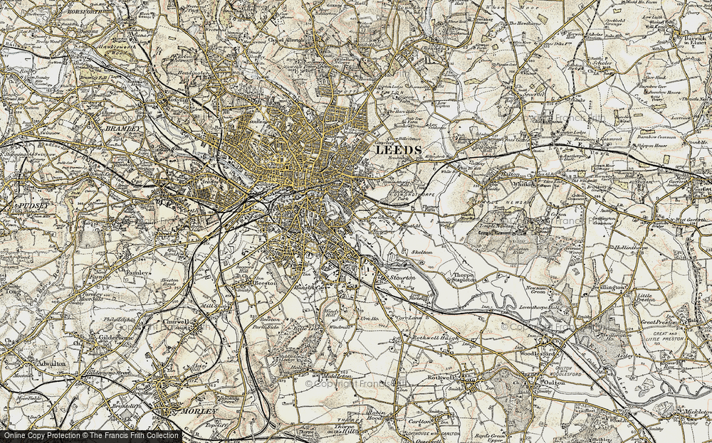 Old Map of Knowsthorpe, 1903 in 1903