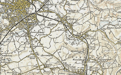 Old map of Lady House in 1903