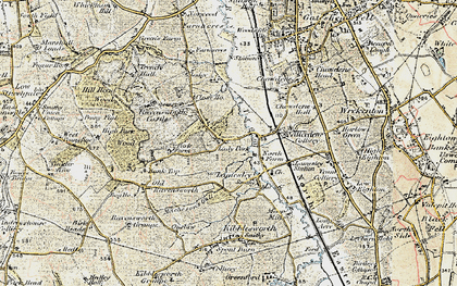Old map of Lady Park in 1901-1904