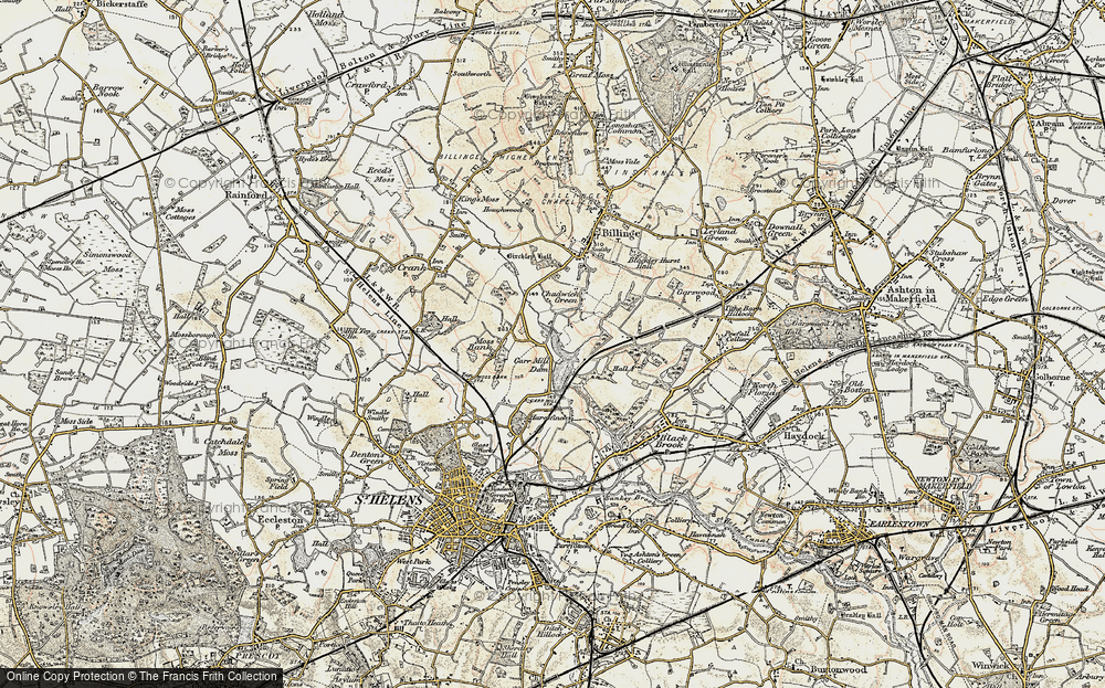 Old Map of Laffak, 1903 in 1903