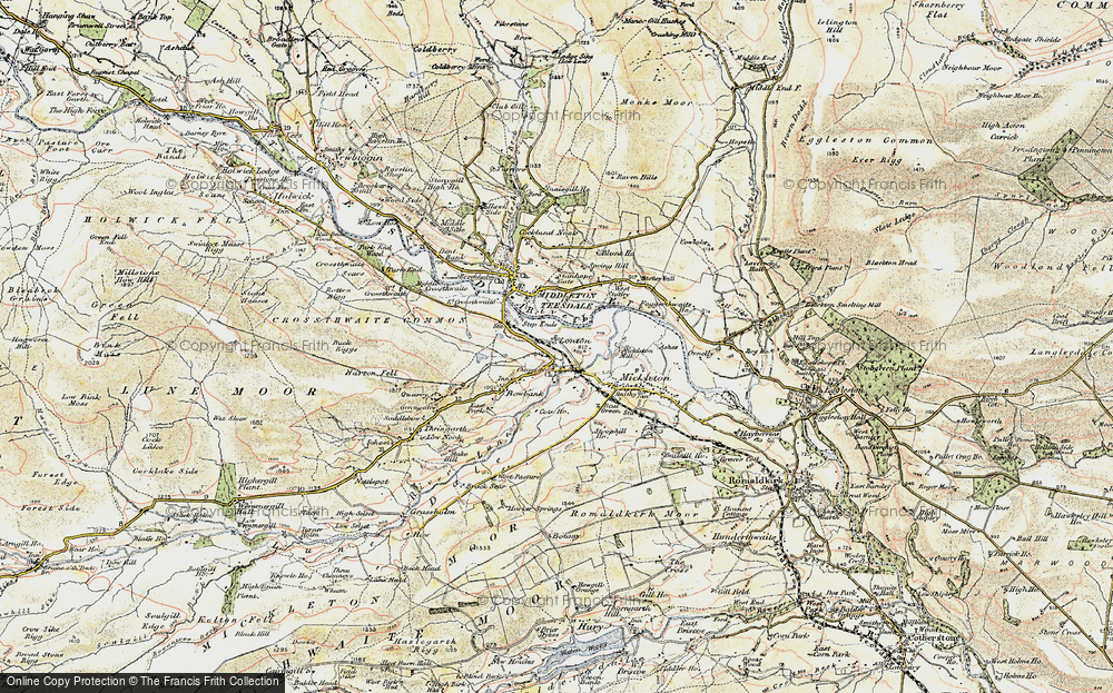 Old Map of Laithkirk, 1903-1904 in 1903-1904
